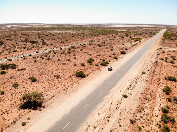 Aerial of Road