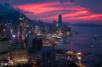 Aerial Photo of a City