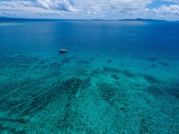 Aerial Photo of Boat on Sea