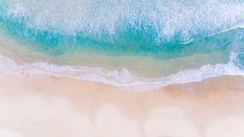 aerial photo of body of water