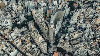 Aerial Photo of City