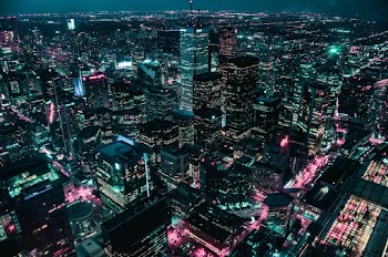 Aerial Photo of City