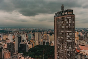 Aerial Photo of City