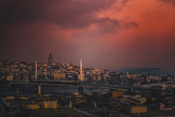 Aerial Photo of City