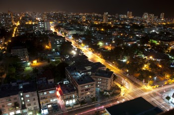 Aerial Photo of City during Nighttime