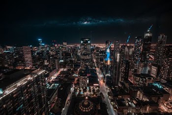 aerial photo of cityscape