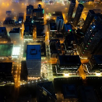 Aerial Photo of High-rise Buildings