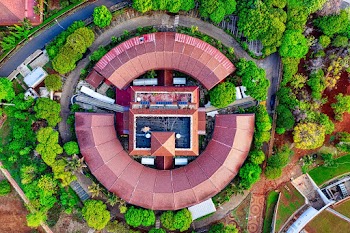 Aerial Photo of House