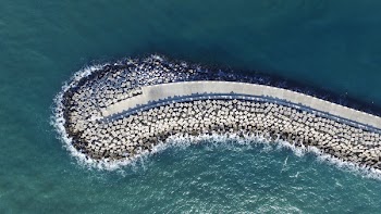 Aerial Photo of Island