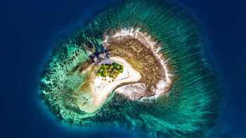 Aerial Photo of Island