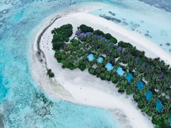 Aerial Photo of Island