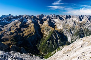Aerial Photo Of Mountains