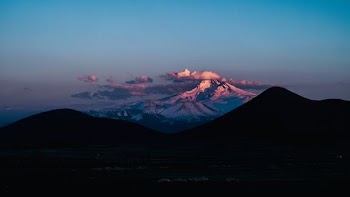 aerial photo of mountains during daytime