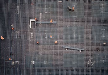 aerial photo of people in park at daytime
