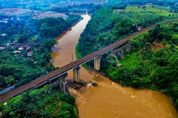 Aerial Photo of Railway
