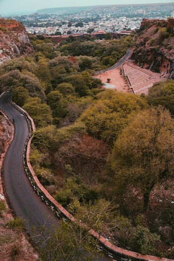 Aerial Photo of Road