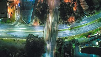 Aerial Photo Of Road