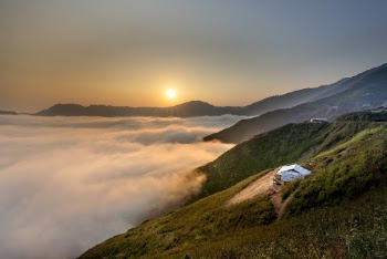 Aerial Photo of Sea of Clouds