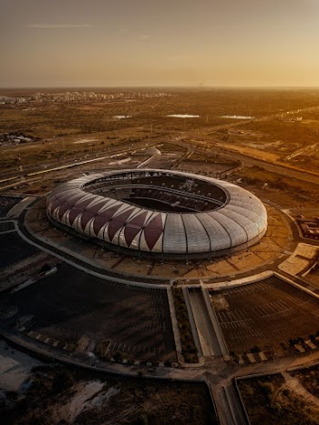 Aerial Photo of Stadium
