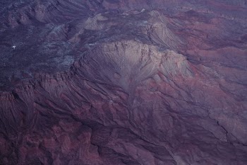 aerial photo of stone hills