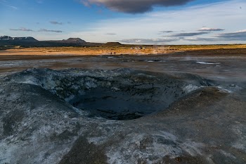 Aerial Photo of Volcano