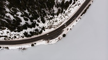 Aerial Photograph of Road