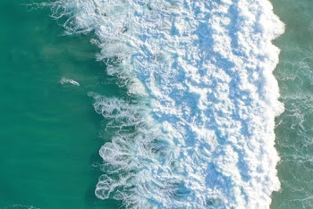 Aerial Photography Body of Water