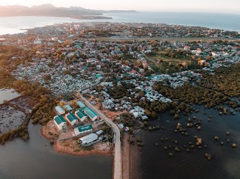 Aerial Photography of a Town