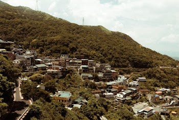 Aerial Photography of a Town