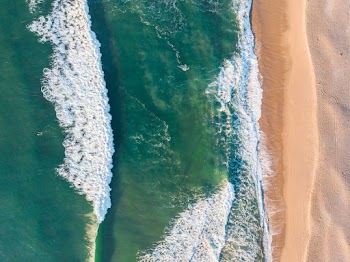 Aerial Photography of Beach