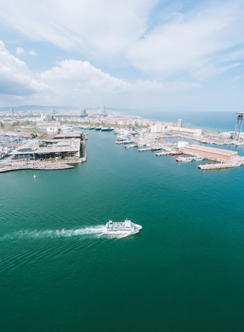 Aerial Photography of Boats and Buildings