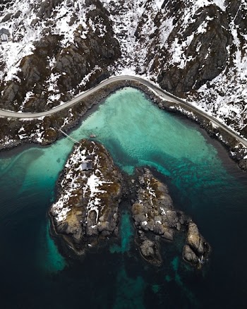 Aerial Photography of Body of Water
