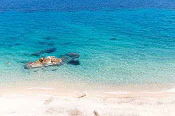 aerial photography of body of water