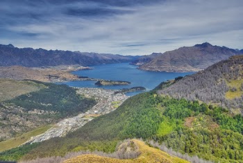 Aerial Photography Of Body Of Water And Mountains