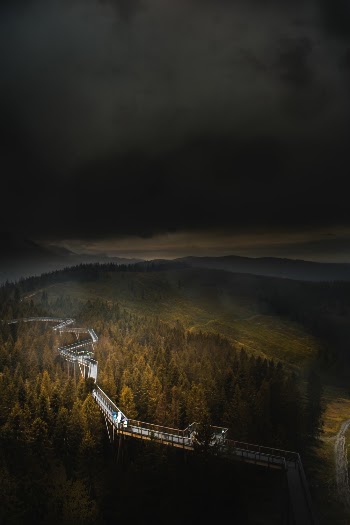 Aerial Photography of Bridge