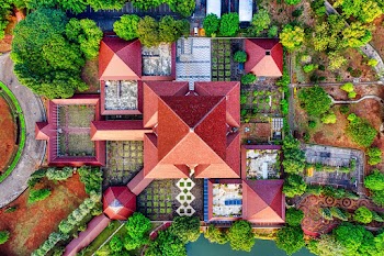 Aerial Photography of Brown Houses