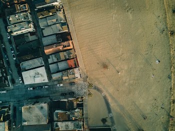 aerial photography of buildings