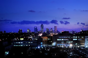 Aerial Photography of Buildings during Nighttime
