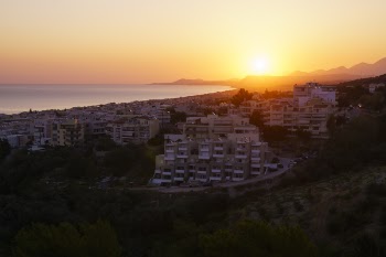Aerial Photography Of Buildings During Sunrise