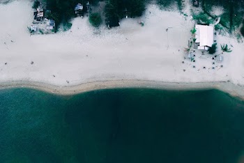 Aerial Photography of Calm Body of Water