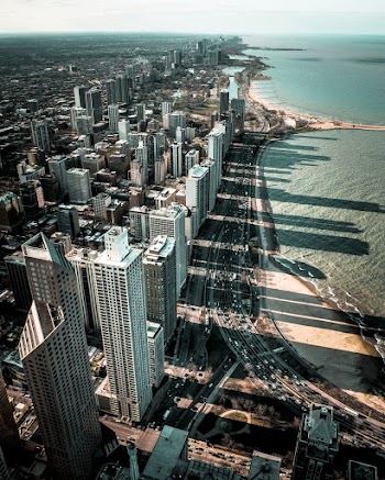 Aerial Photography of City