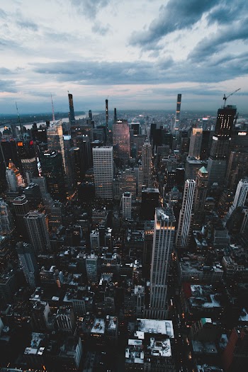 Aerial Photography of City