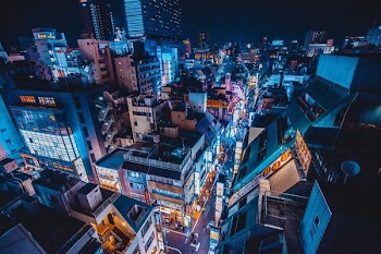aerial photography of city building