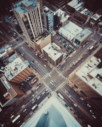 Aerial Photography Of City Buildings