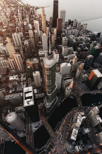 Aerial Photography Of City Buildings