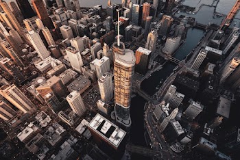 Aerial Photography of Concrete Buildings