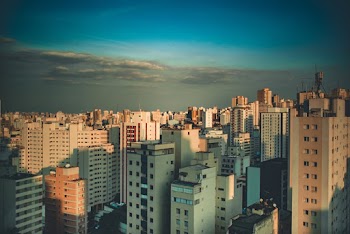 Aerial Photography Of Concrete High-rise Buildings