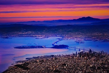 aerial photography of high rise building during golden hour