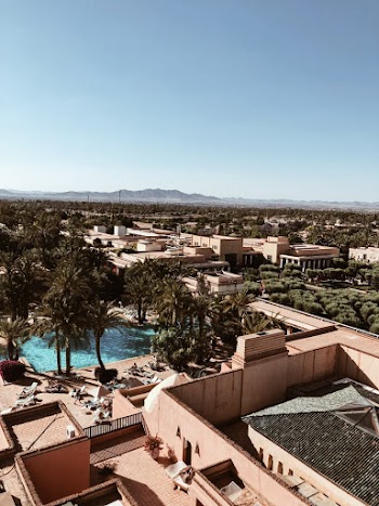 Aerial Photography of Hotel With Swimming Pool