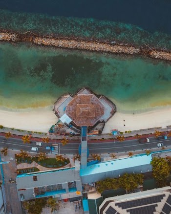 aerial photography of houses